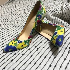 Floral heels